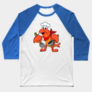 Lobster as Chef with Wooden spoon Baseball T-Shirt